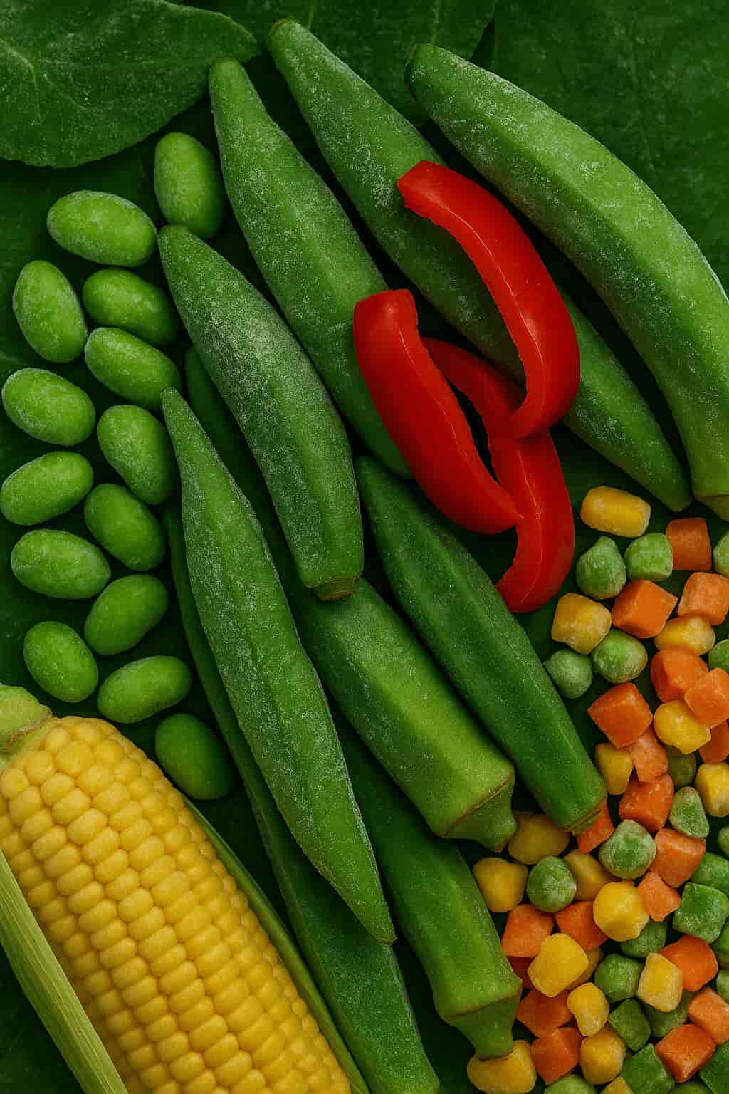 frozen vegetables export